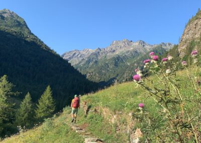 Trekking und wandern im Piemont